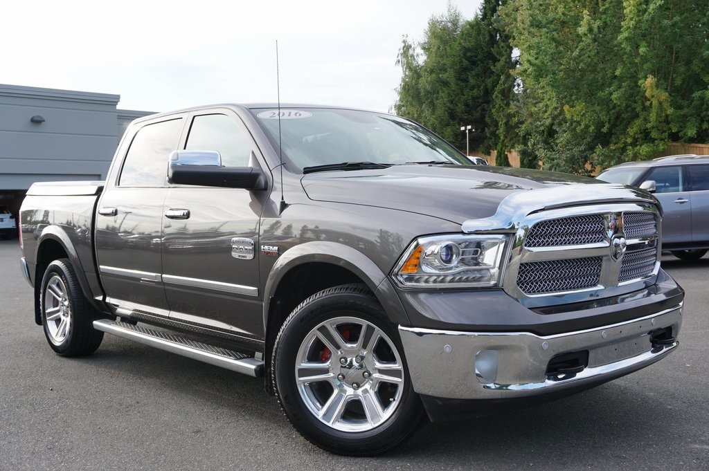 Pre-Owned 2016 Ram 1500 Laramie Longhorn 4D Crew Cab in Bellevue #10938 ...