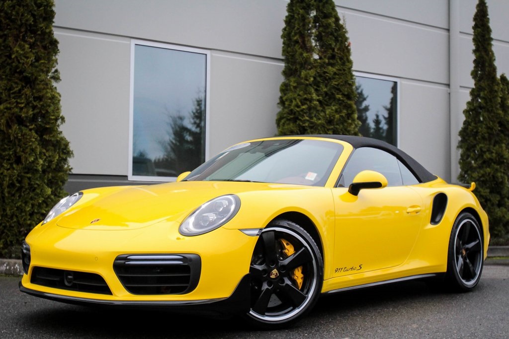 Pre Owned 2017 Porsche 911 Turbo S Awd